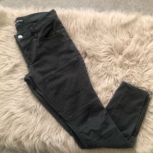 Express Stella Legging Stretch Moto Denim Jeans